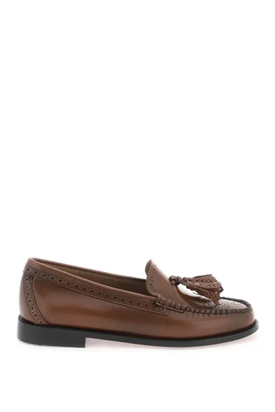 G.h.bass &amp; Co. Weejuns Estelle Mocassins In Cognac (brown)