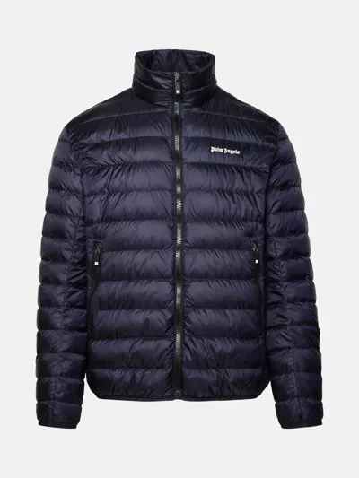 Palm Angels Navy Polyamide Down Jacket