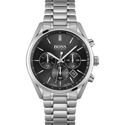 Pre-owned Hugo Boss Boss Chronograph Champion, 1513871 In Schwarz