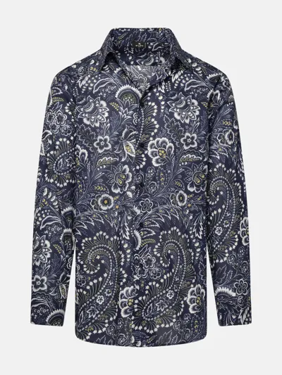 Etro Kids' Blue Cotton Shirt