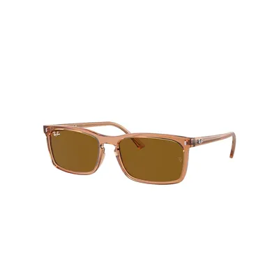 Ray Ban Rb4435 Sunglasses Transparent Brown Frame Brown Lenses 56-18