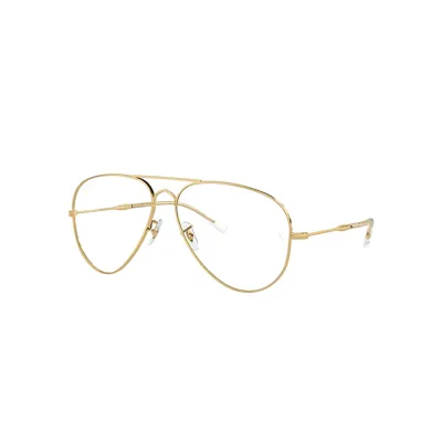 Ray Ban Old Aviator Transitions® Sunglasses Arista Gold Frame Clear Lenses 62-14