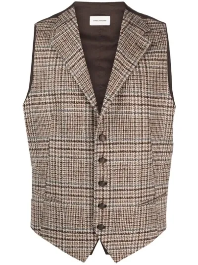 Tagliatore Dennis Vest In Grey