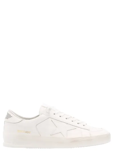 Golden Goose White Stardan Sneakers In Opticwhite