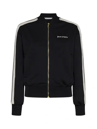 Palm Angels Fleece In Black