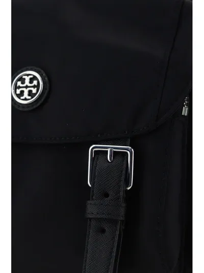 Tory Burch Virginia Small Messenger Bag In Black