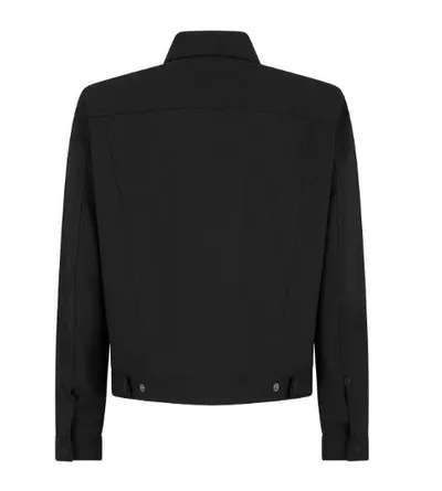 Dsquared2 Button-up Shirt Jacket In Black