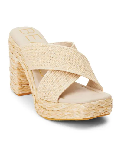 Beach By Matisse Caravan Platform Sandal In Natural