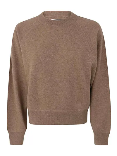 Loulou Studio Pemba Cashmere Sweatshirt In Brown