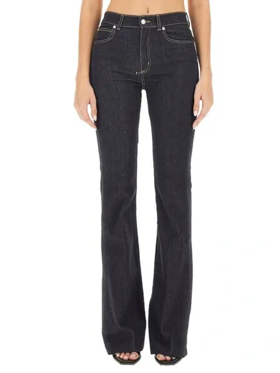 Alexander Mcqueen Jeans Boot Cut In Denim