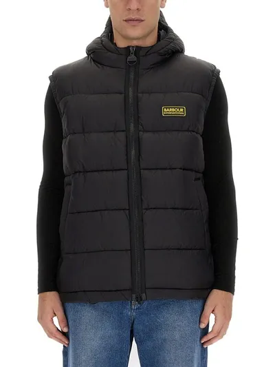 Barbour Bobber Vest In Black