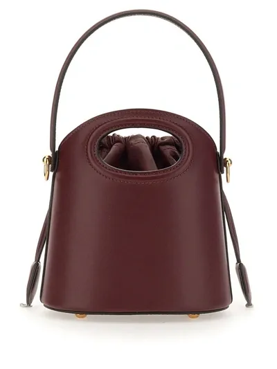 Etro Saturno Mini Bag In Bordeaux