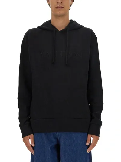 Jw Anderson J.w. Anderson Sweatshirt With Logo In Black