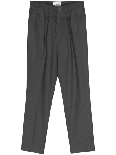 Ami Alexandre Mattiussi Grey Virgin Wool Trousers