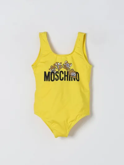 Moschino Baby Swimsuit  Kids Color Yellow