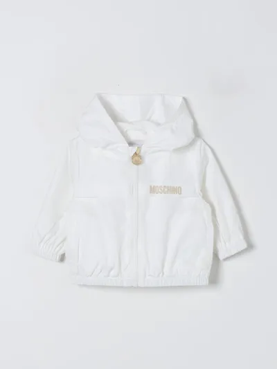 Moschino Baby Jacket  Kids Color Yellow Cream