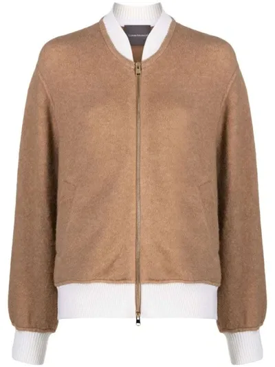 Lorena Antoniazzi Cardigan Aus Wolle In Neutrals