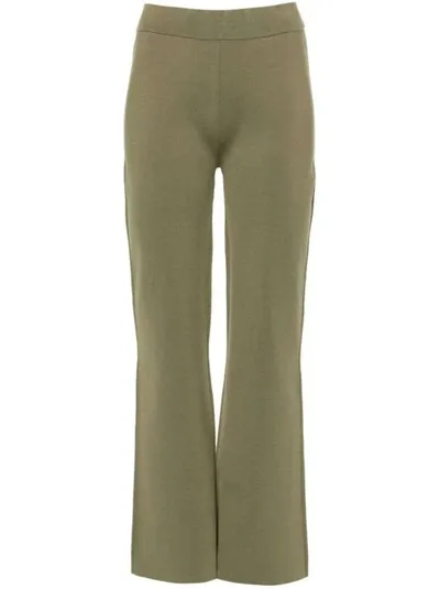 Joseph Straight Stretch-silk Trousers In Neutrals