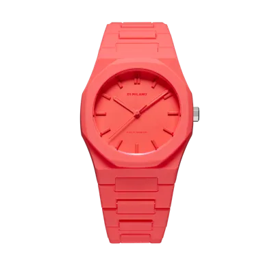 D1 Milano Watch Polycarbon 37 Mm In Red