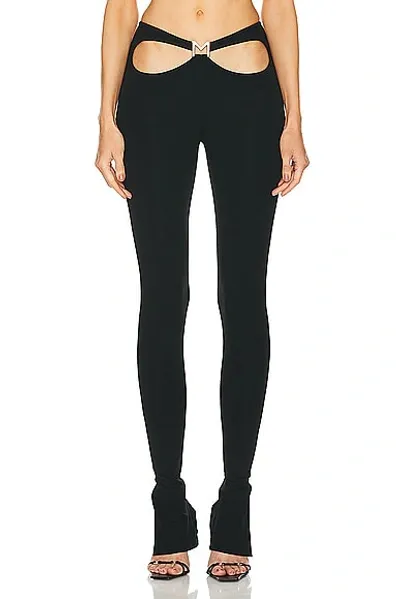 Mugler Jersey Legging In Black