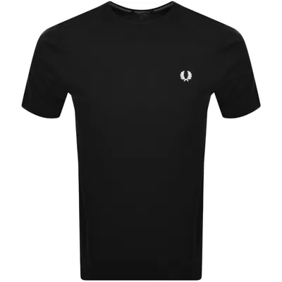 Fred Perry Crew Neck T Shirt Black