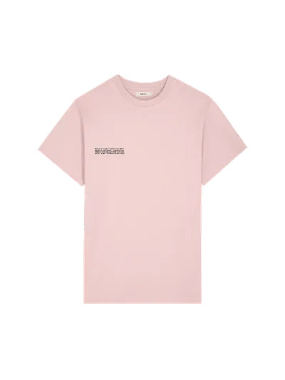 Pangaia 365 Midweight T-shirt In Magnolia Pink