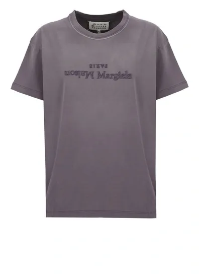 Maison Margiela T-shirt  Woman Color Violet In Purple