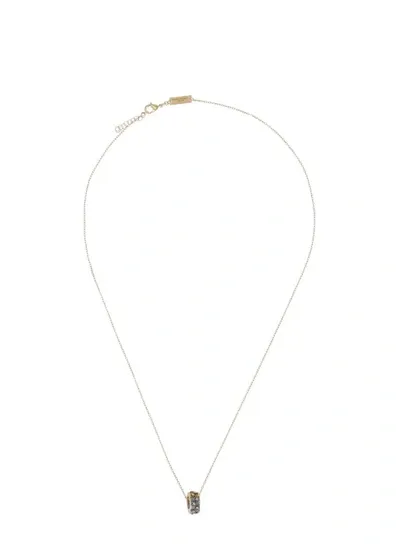 Maison Margiela Star Necklace In White