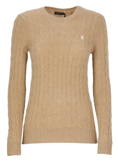 Polo Ralph Lauren Brown Cotton Sweater