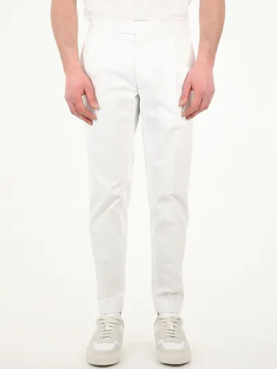 Pt Torino White Trousers