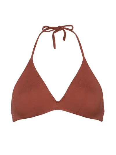 Eres Cubisme Triangle Bikini Top In Medina