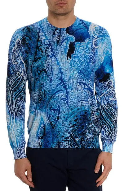 Robert Graham Boeger Sweater In Linen