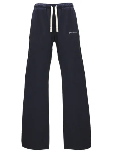 Palm Angels Trousers In Blue