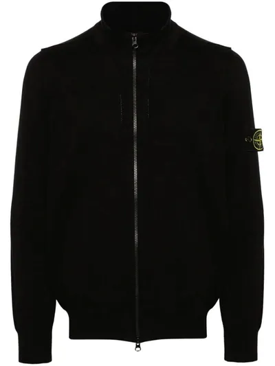 Stone Island Sweatshirt In Black