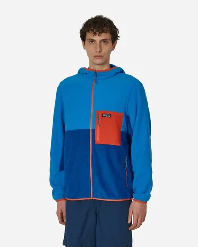 Patagonia Microdini Hooded Sweatshirt Endless In Blue