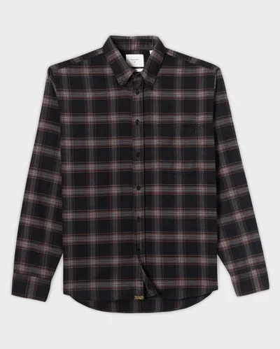 Reid Tuscumbia Shirt In Black/brown