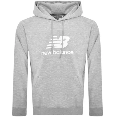 New Balance Men's Sport Essentials French Terry Logo Hoodie In Grey