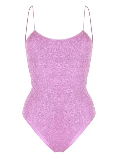 Oseree Wisteria Lumiere Maillot One-piece Swimsuit