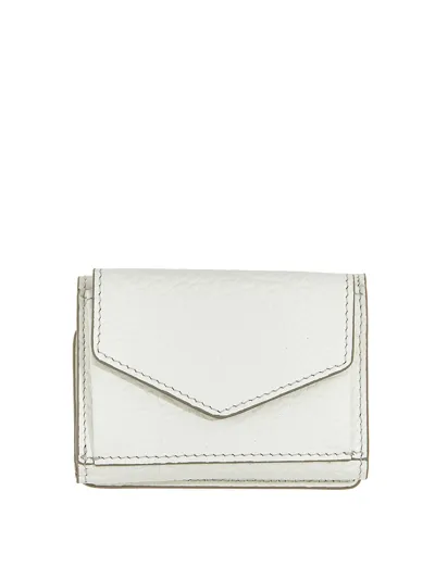 Maison Margiela Stitching Wallet In White