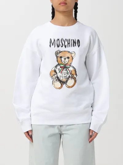 Moschino Couture Sweatshirt  Woman Color White