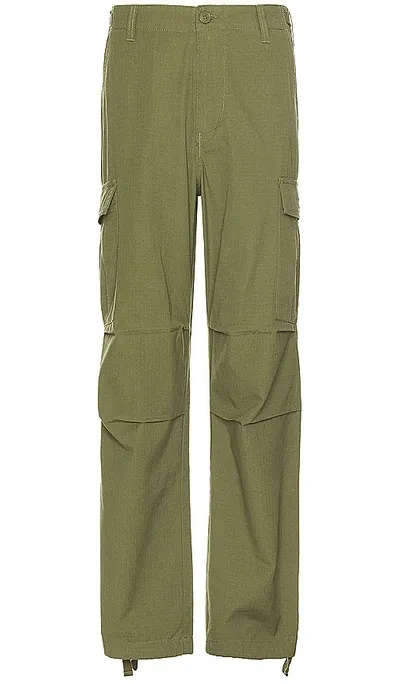 Obey Hardwork Ripstop Cargo Pant In 浅军绿色