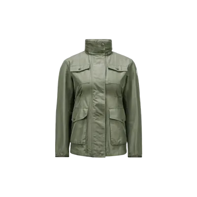 Moncler Collection Veste Militaire Ilo In Green