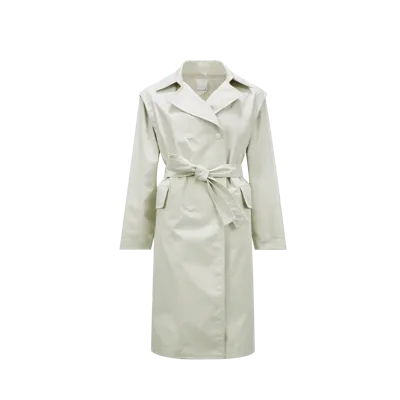 Moncler Collection Trench-coat Elyme In Green