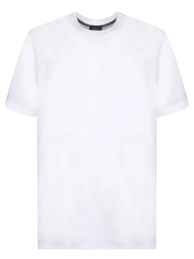 Brioni White Cotton T-shirt