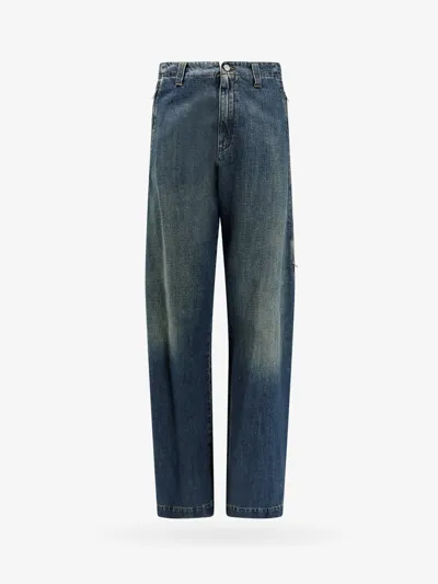 Mm6 Maison Margiela Jeans In Blue