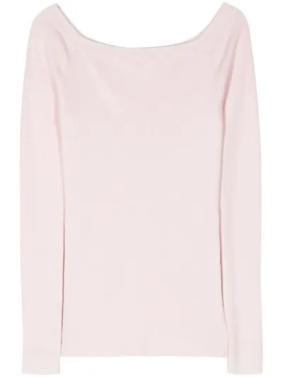 P.a.r.o.s.h Fine-ribbed Jumper In Pink