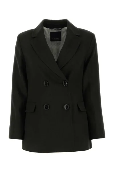 's Max Mara Jackets And Vests In Black