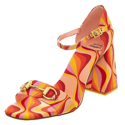 Pre-owned Jeffrey Campbell Pop-star-b Pink Mehr Print In Mehrfarben