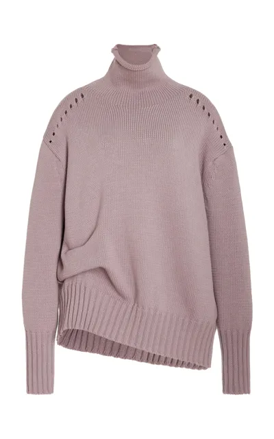 Diotima Tulloch Turtleneck Top In Purple