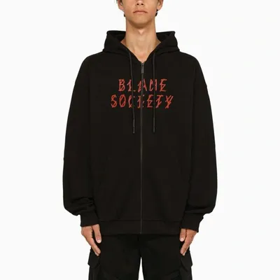 M44 Label Group 44 Label Group Greed Hoodie In Black